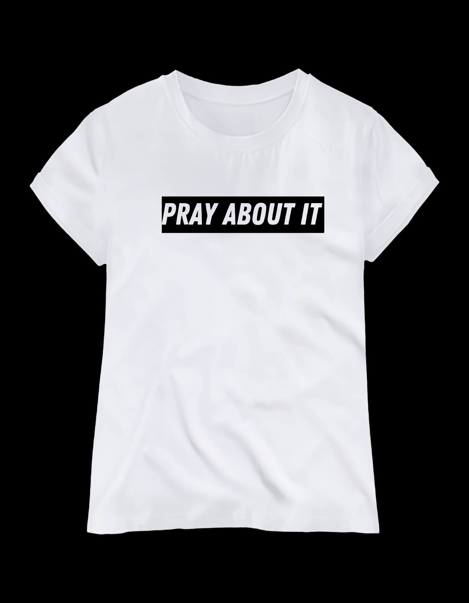Supporting prayer life wearing Pray About It shirt- faith-based healing tee Comfort shirt with spiritual message-lifestyle apparel